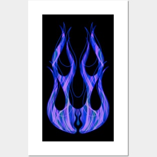 Flames Posters and Art